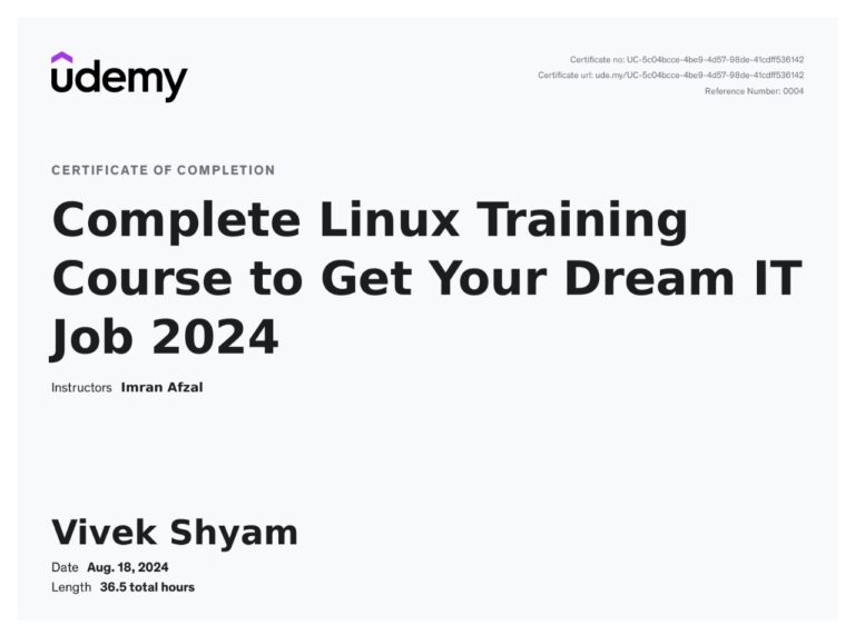 LInux Training